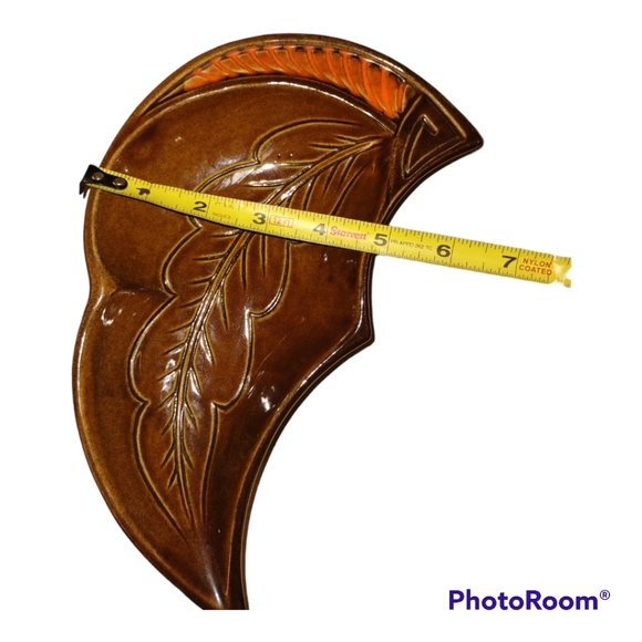 California USA Pottery 528 Lazy Susan Chip and Dip MCM Set - Picture 4 of 5